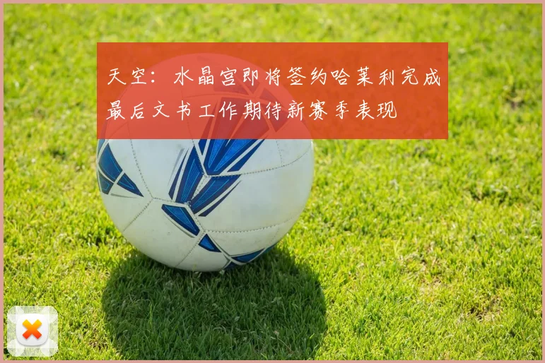 天空：水晶宫即将签约哈莱利完成最后文书工作期待新赛季表现